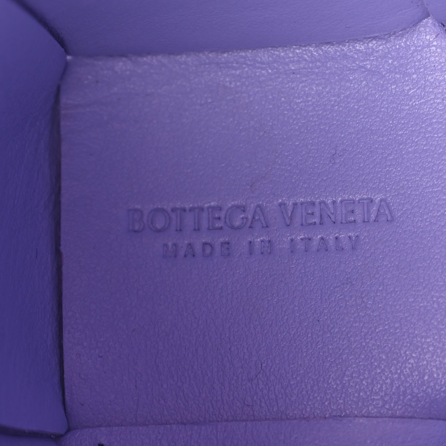 Bottega Veneta Nappa Maxi Intrecciato Mini Cassette Bucket Bag Wisteria 6 of 7