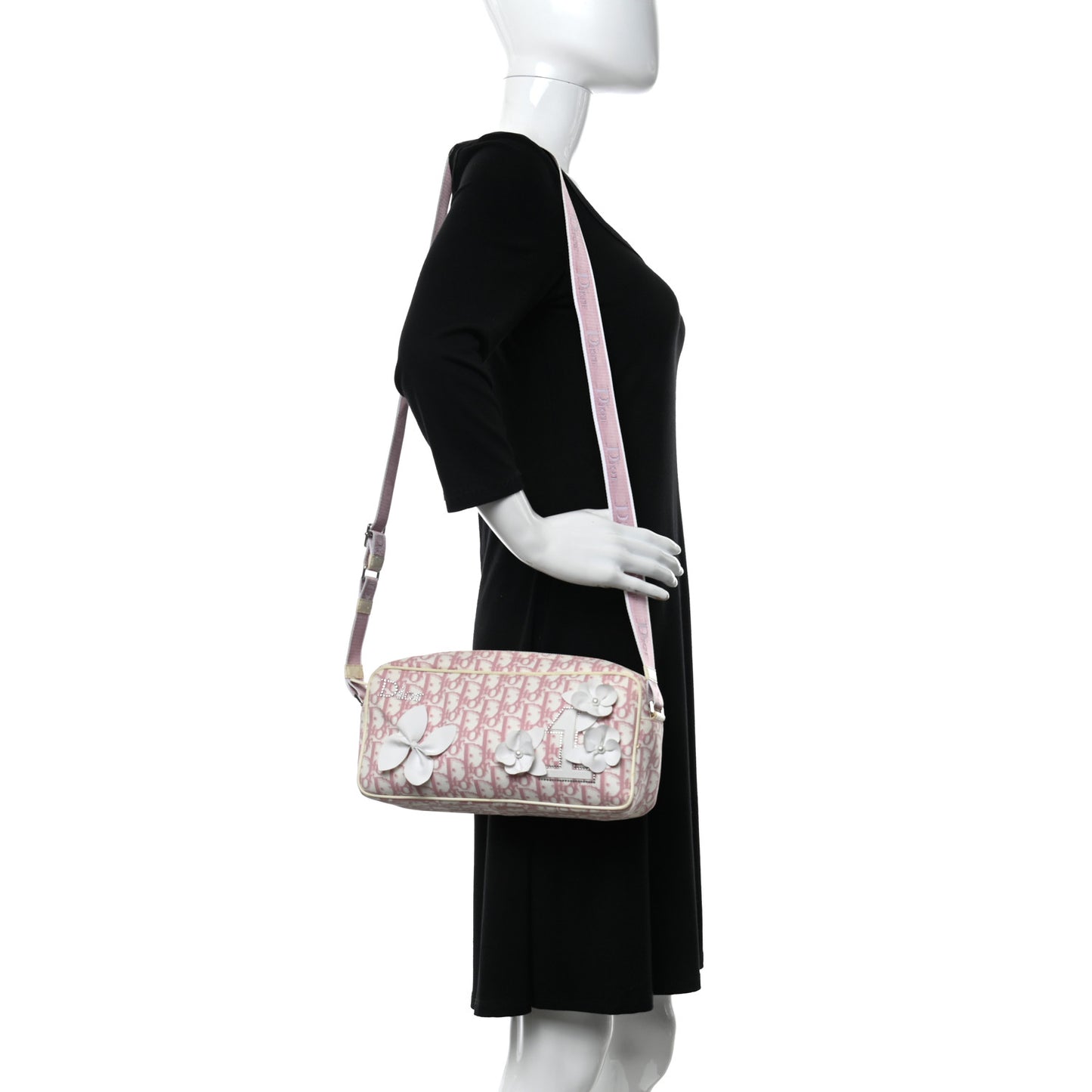Monogram Girly Shoulder Bag Pink