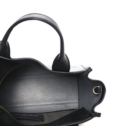 Marc Jacobs Grained Calfskin Small The Tote Bag Black 5 of 7
