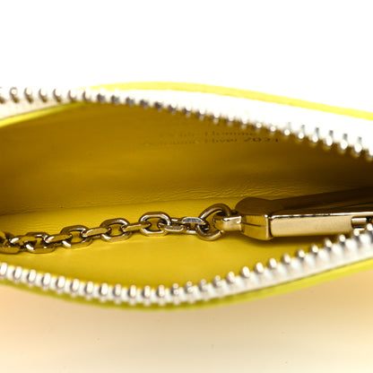 Louis Vuitton Calfskin Everyday LV Key Pouch Jaune 5 of 6
