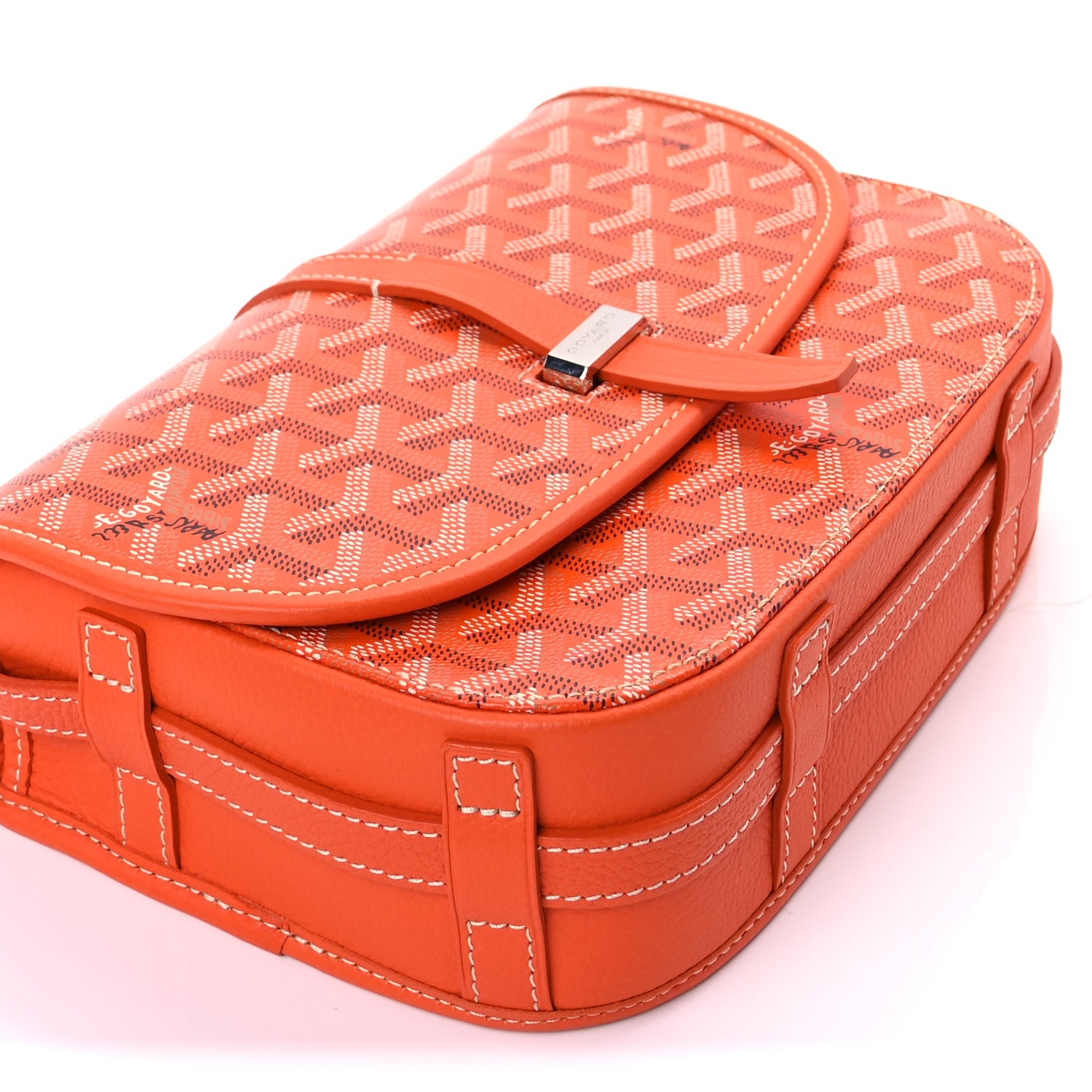 Goyard ine Belvedere II PM Messenger Bag  Orange 7 of 7