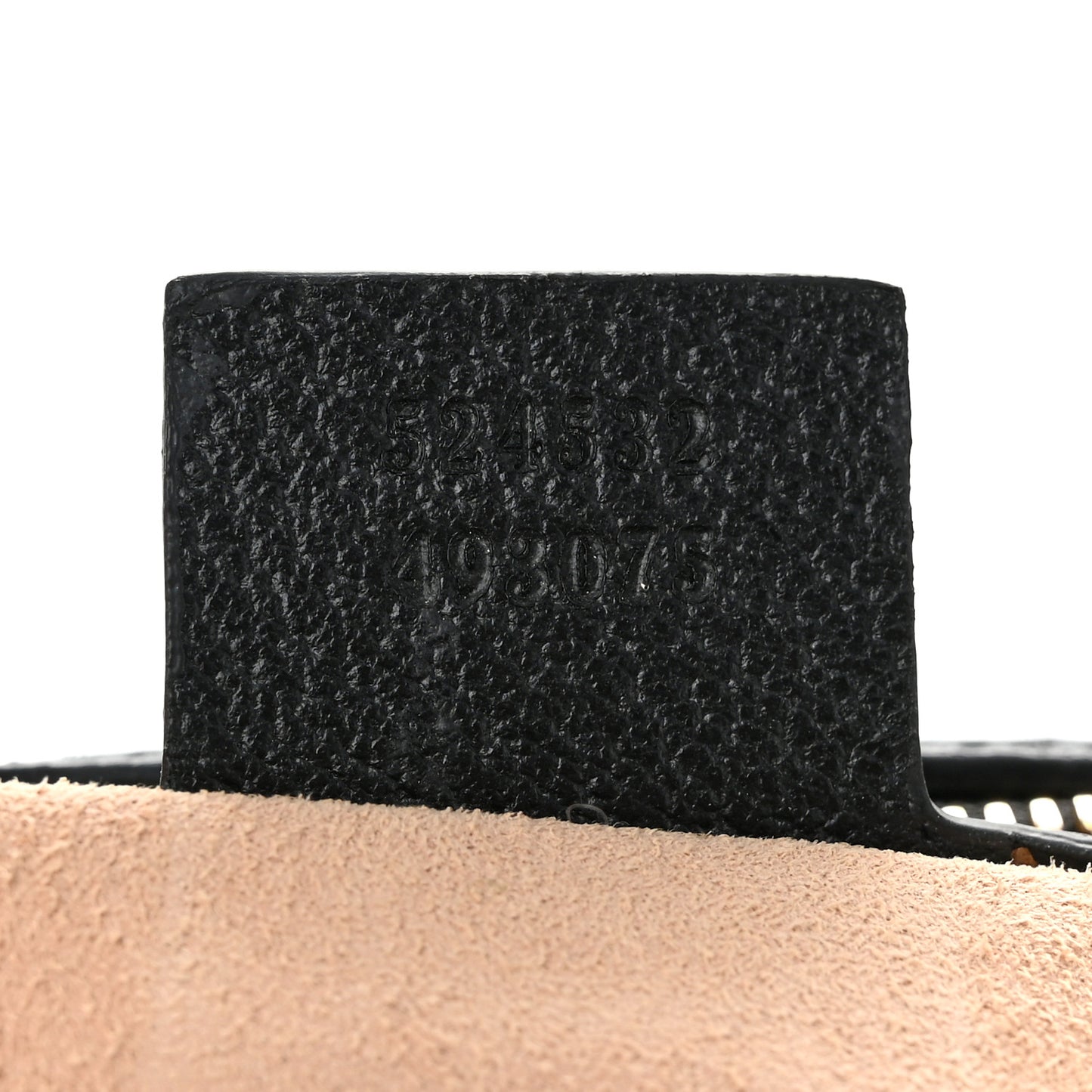 Textured Dollar Calfskin Web Medium Ophidia Boston Black