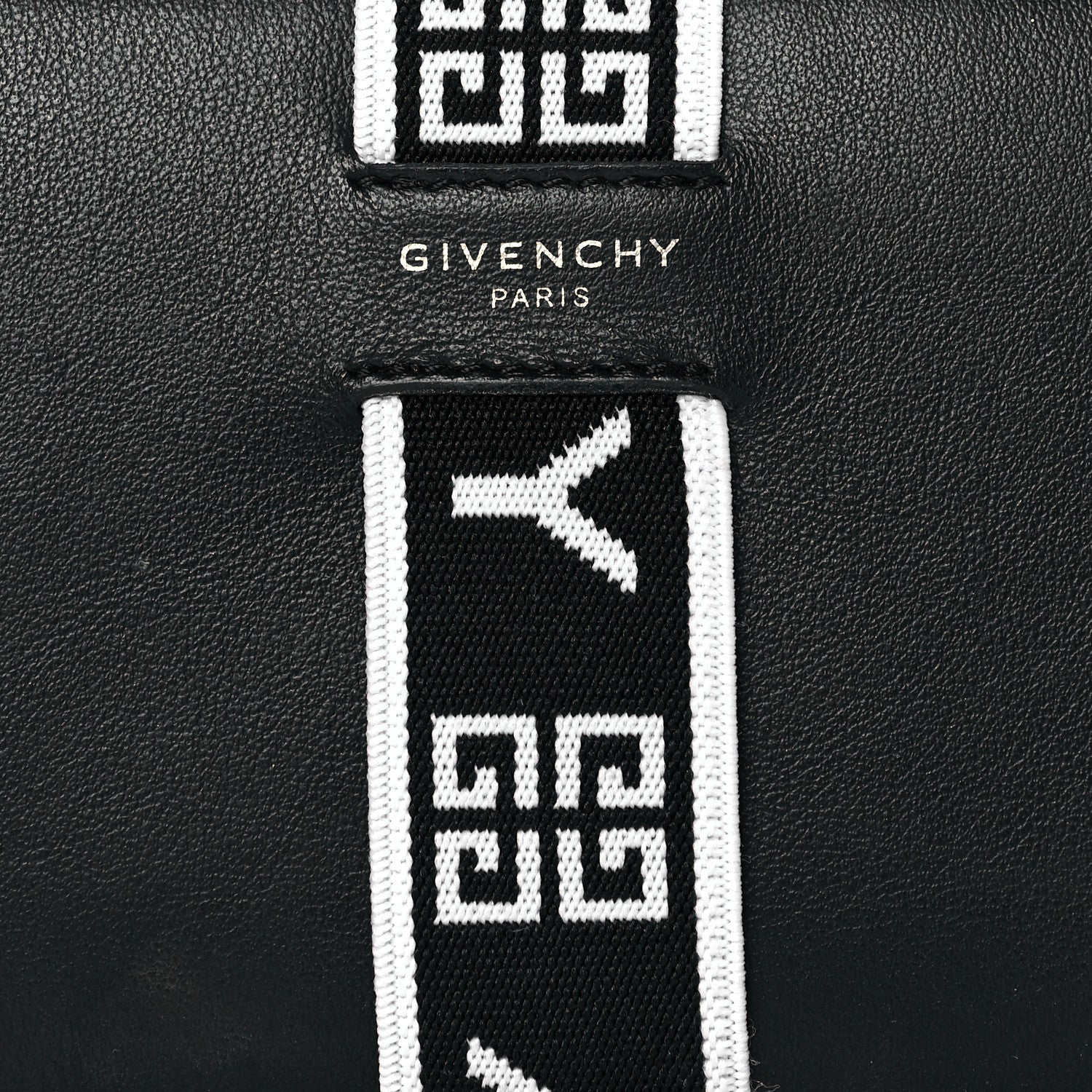 Givenchy Calfskin Elastic Panel Card Case Black 7 of 7