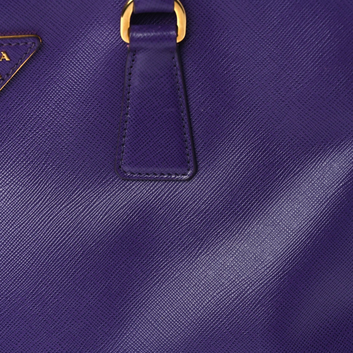 Saffiano Medium Galleria Double Zip Tote Viola