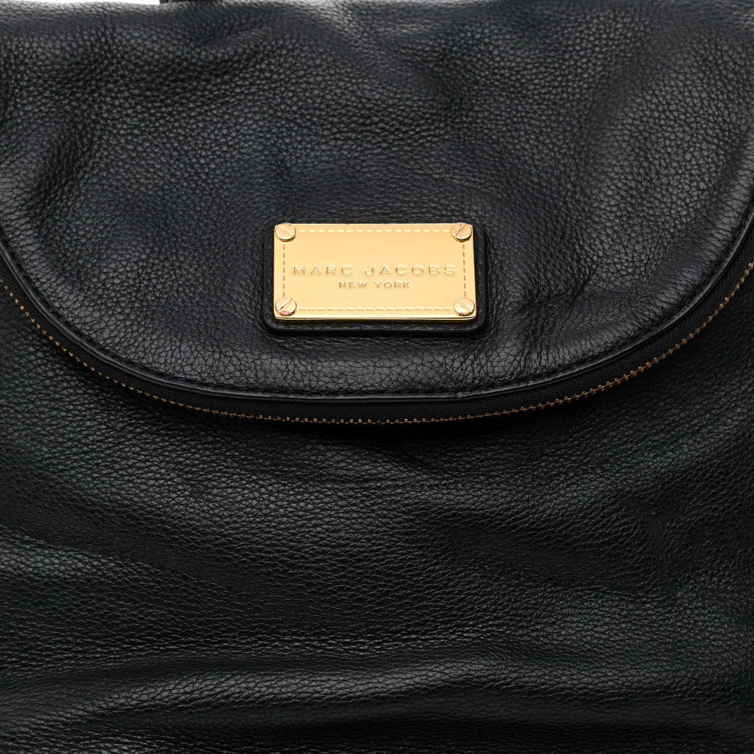 Marc Jacobs Pebbled Calfskin Backpack Black 9 of 13