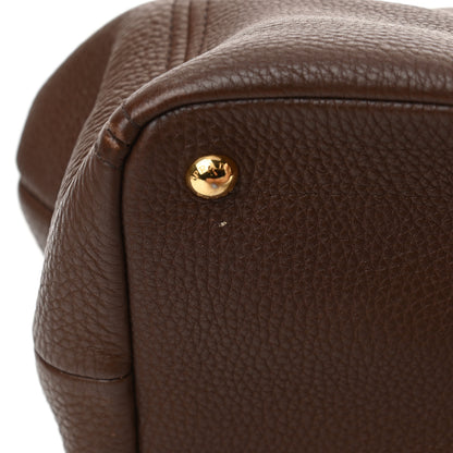 Prada Vitello Daino Shoulder Bag Bruciato 17 of 20