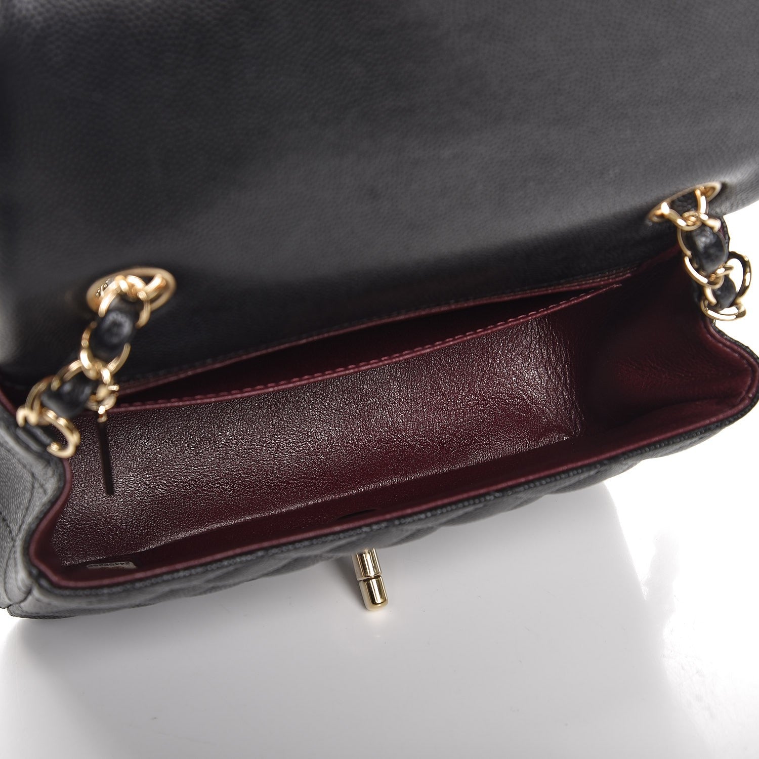 Chanel Caviar Quilted Mini Rectangular Flap Black 5 of 8