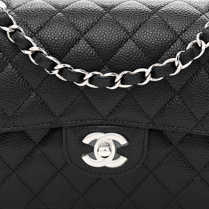 Chanel Caviar Quilted Small Double Flap Black 8 of 11