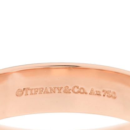 Tiffany 18K Rose Gold Wide Nesting Band Ring 58 8.25 4 of 4