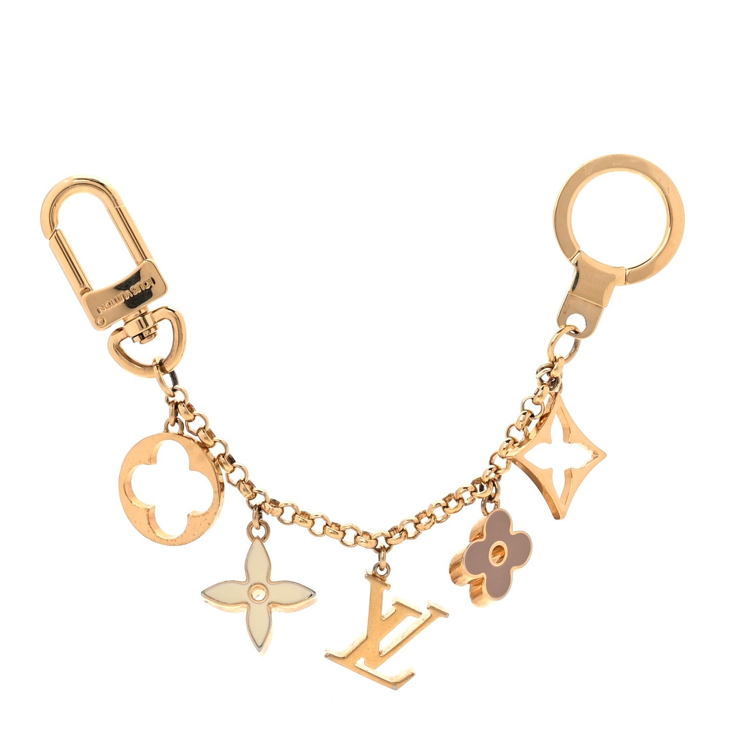 Louis Vuitton Fleur De Monogram Bag Charm Chain 1 of 4