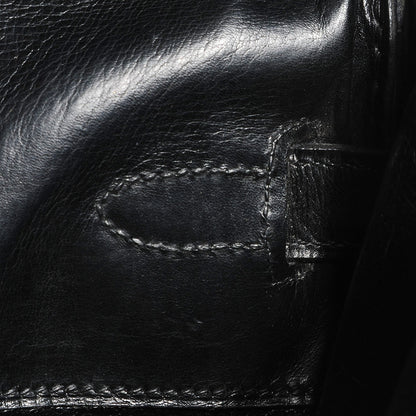 Hermes Box Kelly Retourne 35 Black 17 of 20