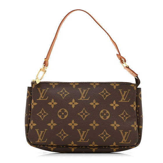Monogram Pochette Accessories Brown