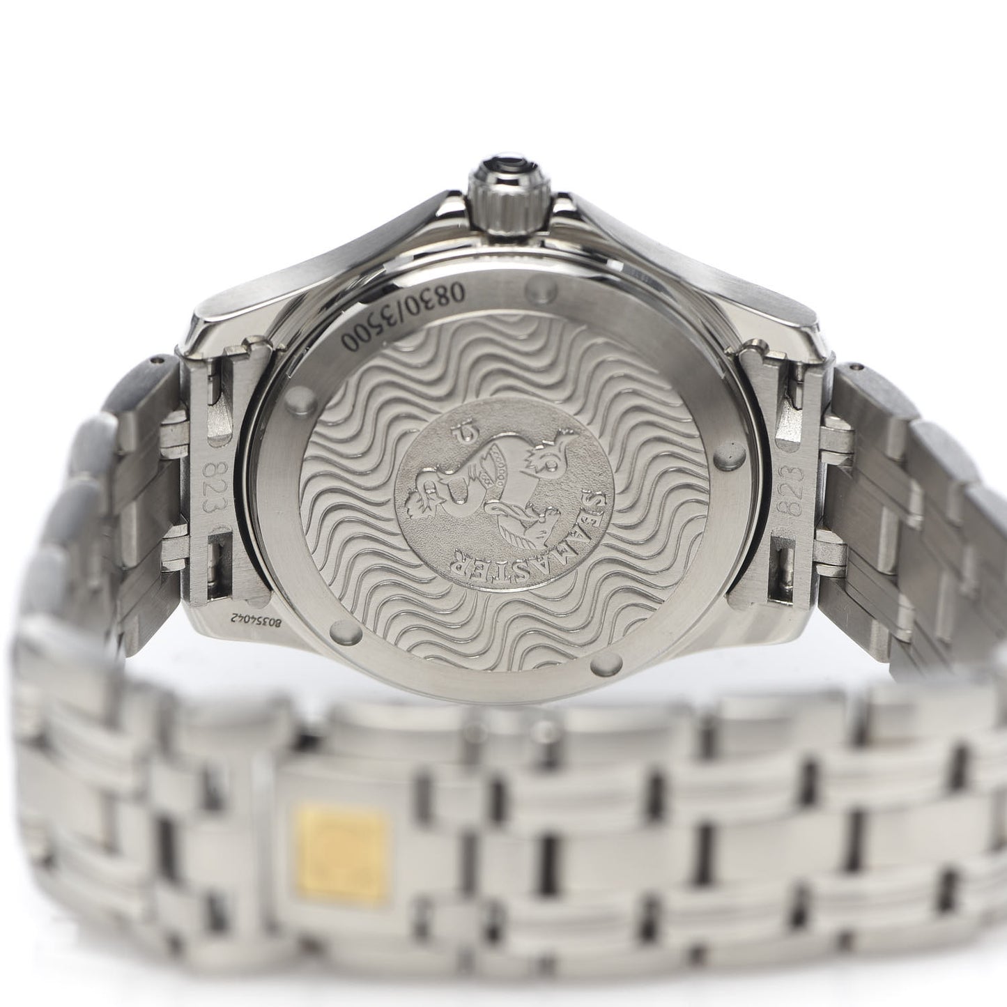 Stainless Steel 36mm Seamaster Jacques Mayol Automatic Watch Blue 2500.80