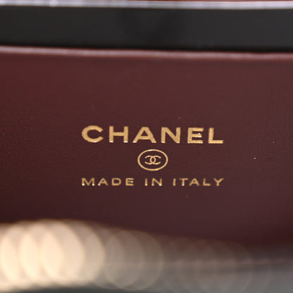 Chanel Caviar Quilted Mini Zip Clutch With Chain Black 6 of 11