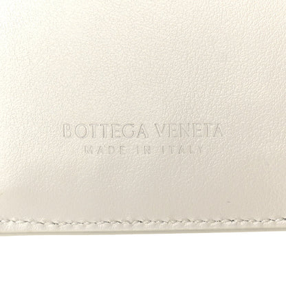 Bottega Veneta Nappa Maxi Intrecciato Trifold Zip Wallet White 7 of 7