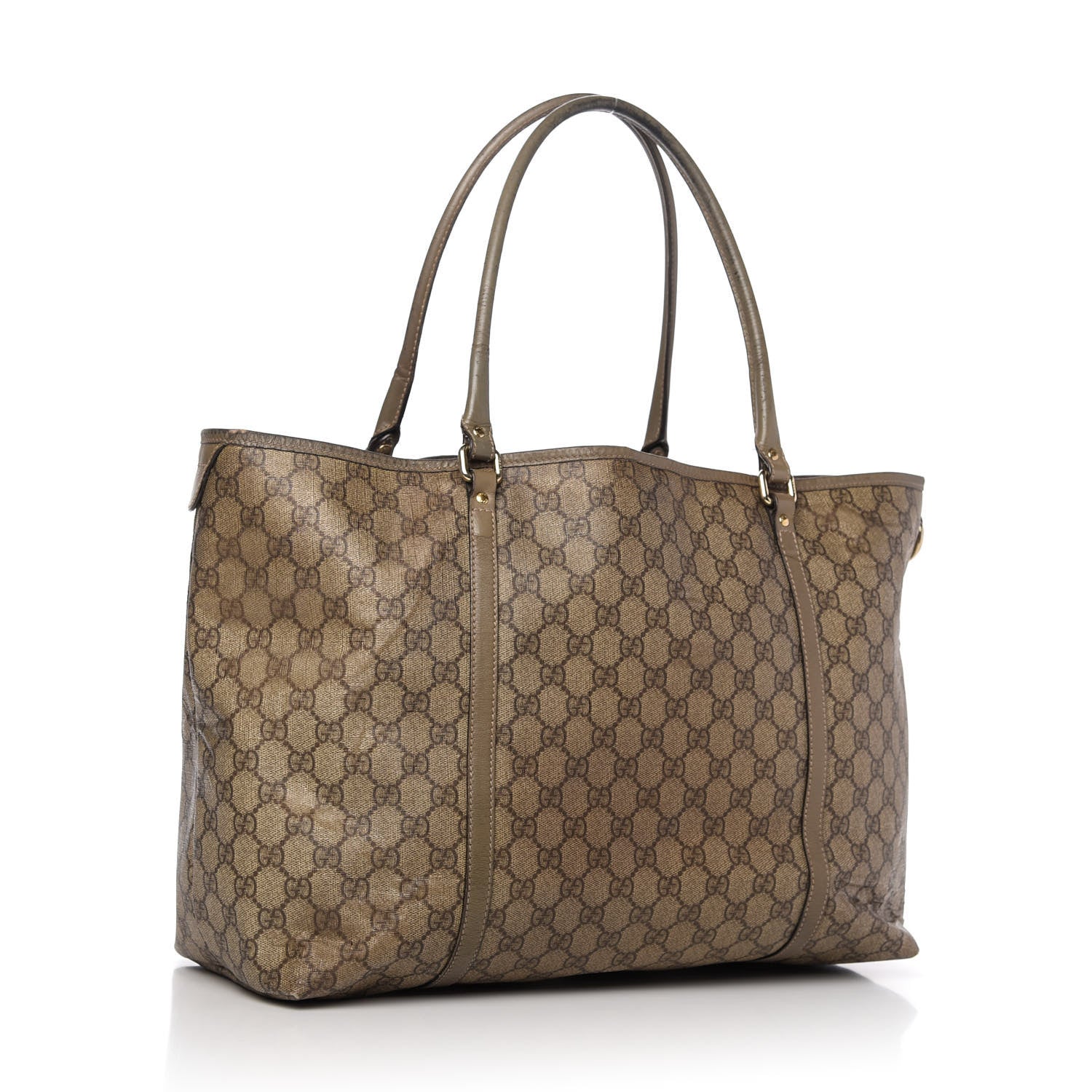 Gucci GG Plus Monogram Large Joy Tote Beige 3 of 22
