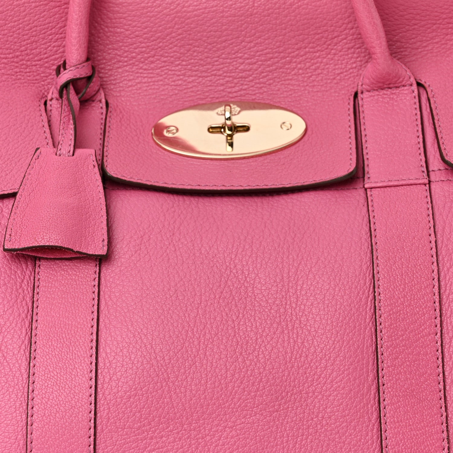 Mulberry Natural Leather Bayswater Raspberry 7 of 20