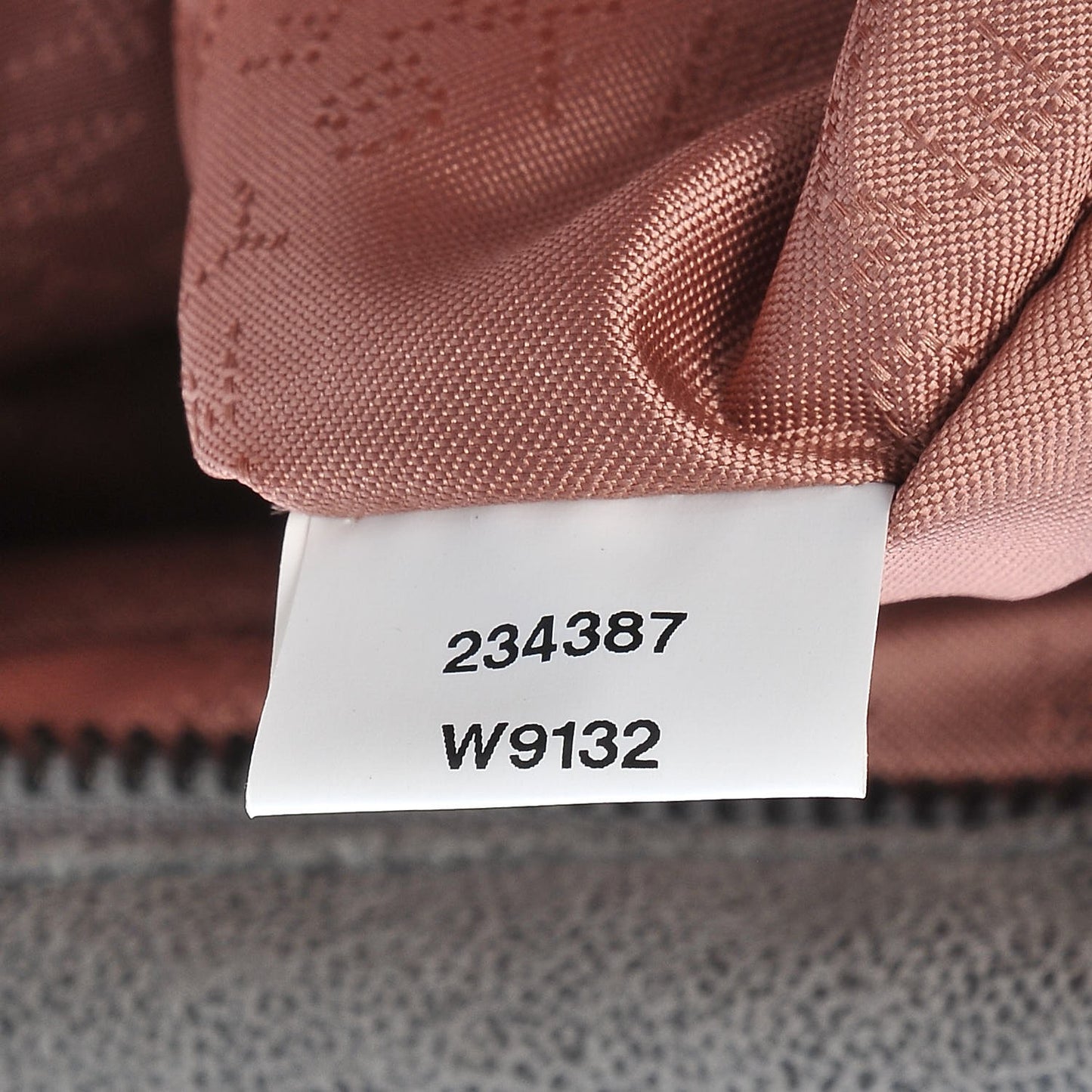 Shaggy Deer Falabella Fold Over Tote Grey