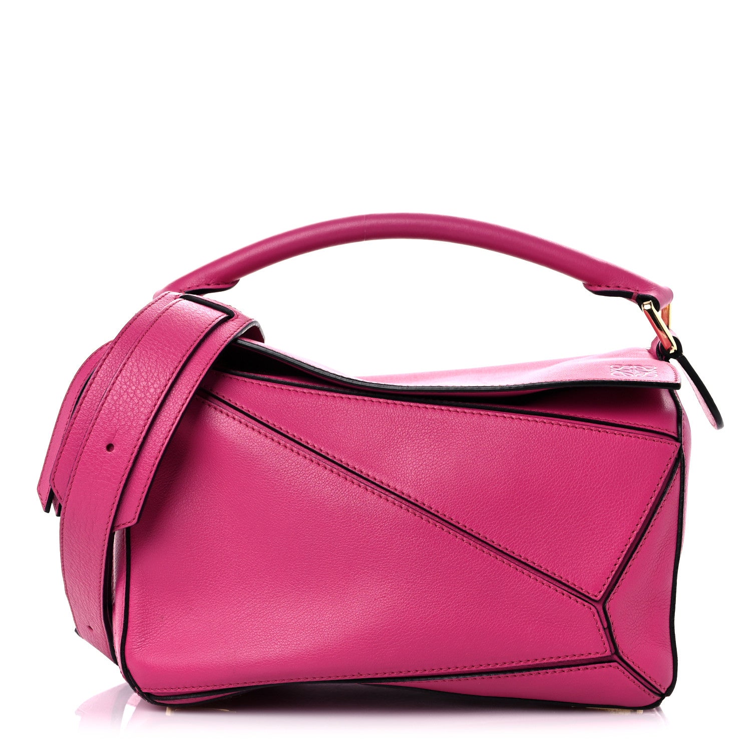 Loewe Calfskin Small Puzzle Bag Fuchsia 1 of 16
