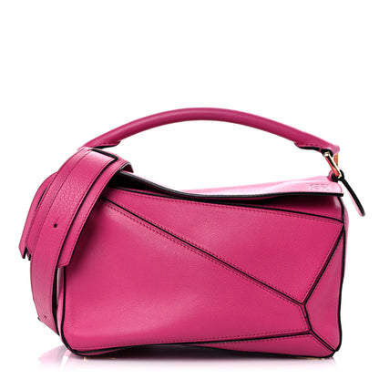 Loewe Calfskin Small Puzzle Bag Fuchsia 1 of 16