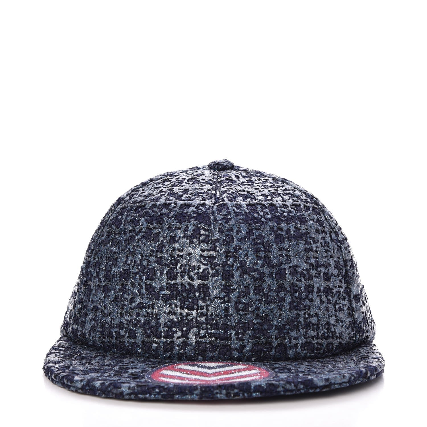 Chanel Cotton Glitter Strass Cap Hat Multicolor 3 of 8