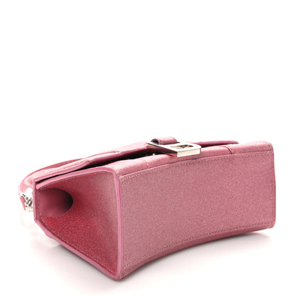 Balenciaga Glitter Fabric Hourglass Top Handle Bag XS Sweet Pink 4 of 15