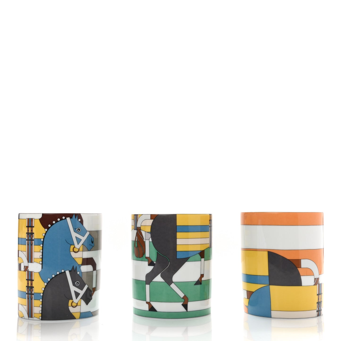 Porcelain Rocabar Mug Set of 3