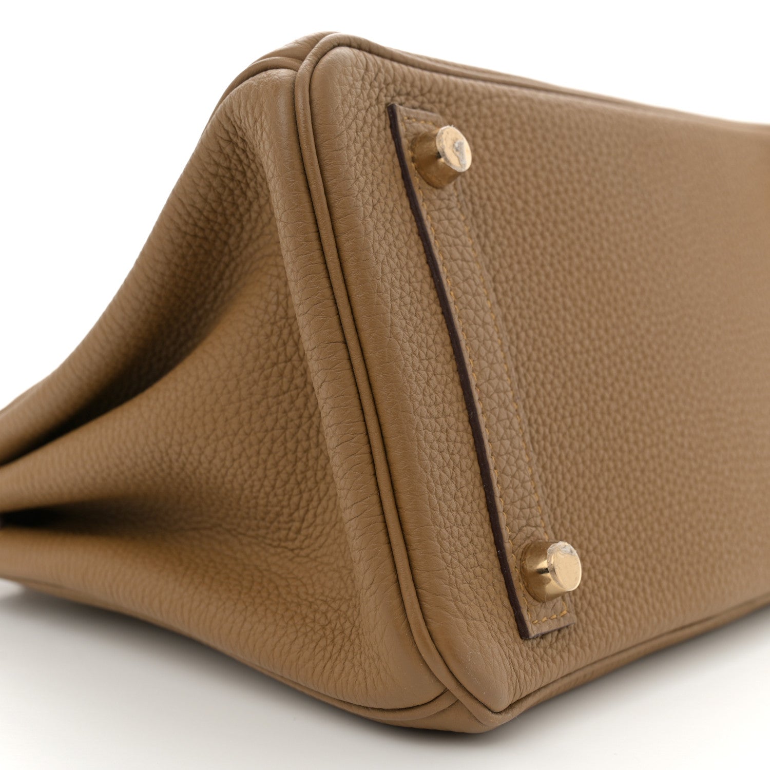 Hermes Togo Birkin 25 Bronze Dore 9 of 10