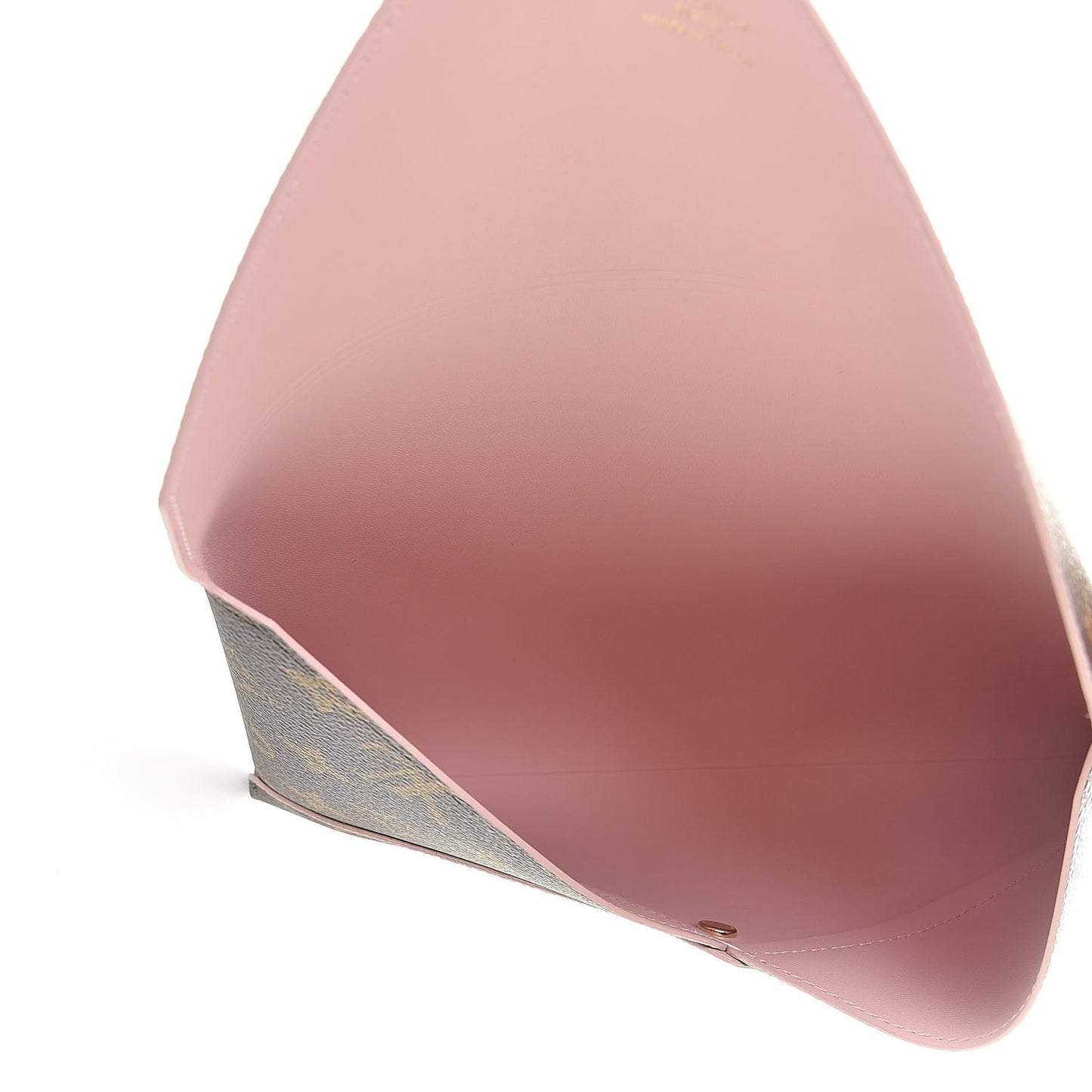 Monogram Large Kirigami Pochette Insert Rose Ballerine