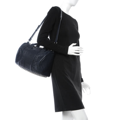 Alexander Wang Pebbled Lambskin Rocco Neptune 2 of 8