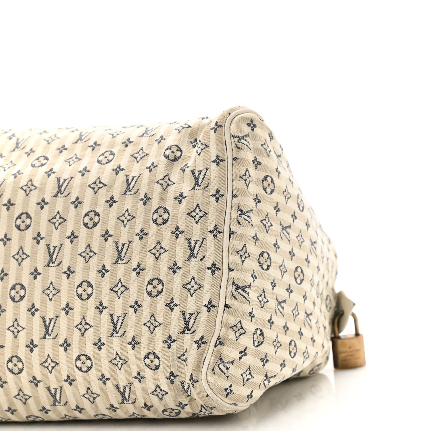 Louis Vuitton Mini Lin Croisette Speedy 30 Blue 11 of 11