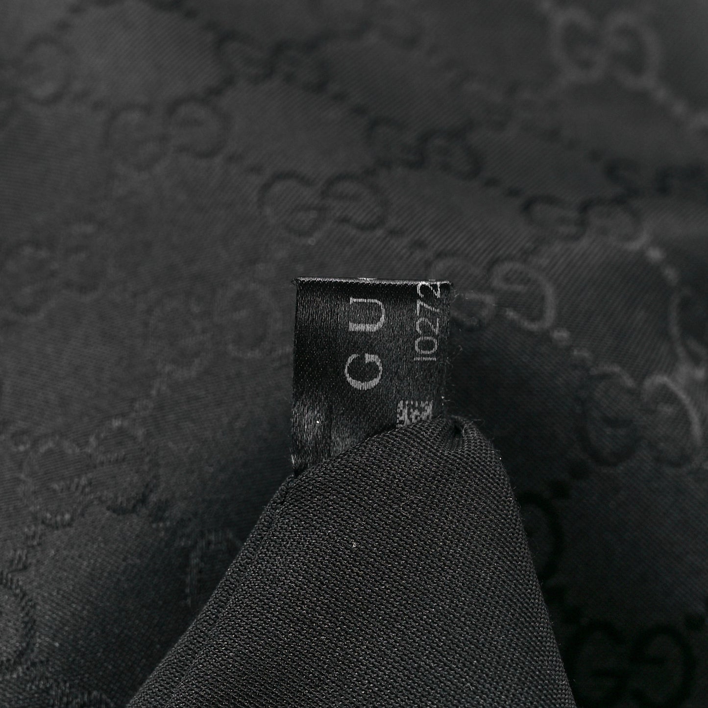 Nylon Monogram Slim Backpack Black