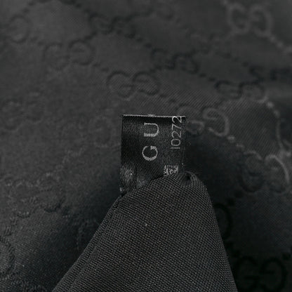 Gucci Nylon Monogram Slim Backpack Black 8 of 13