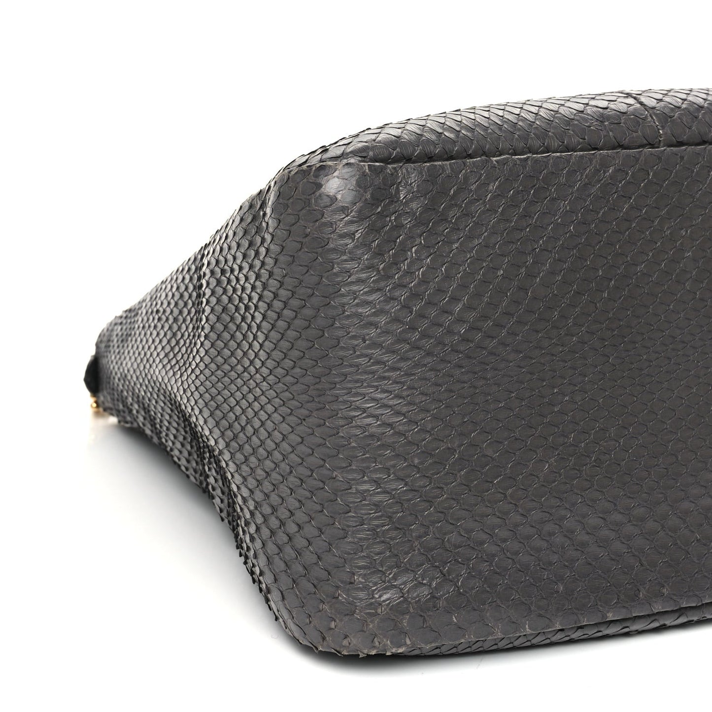 Snakeskin O'Lock Zipper Black