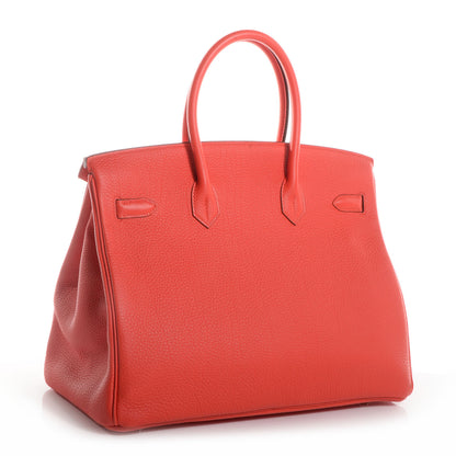 Hermes Togo Birkin 35 Capucine 4 of 10