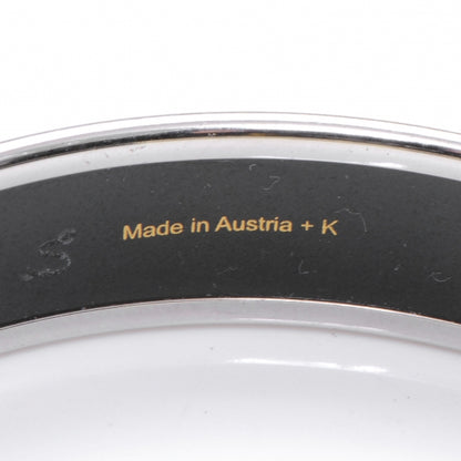 Hermes Enamel Printed Musique des Dieux Medium Bracelet 65 Bleu 6 of 6