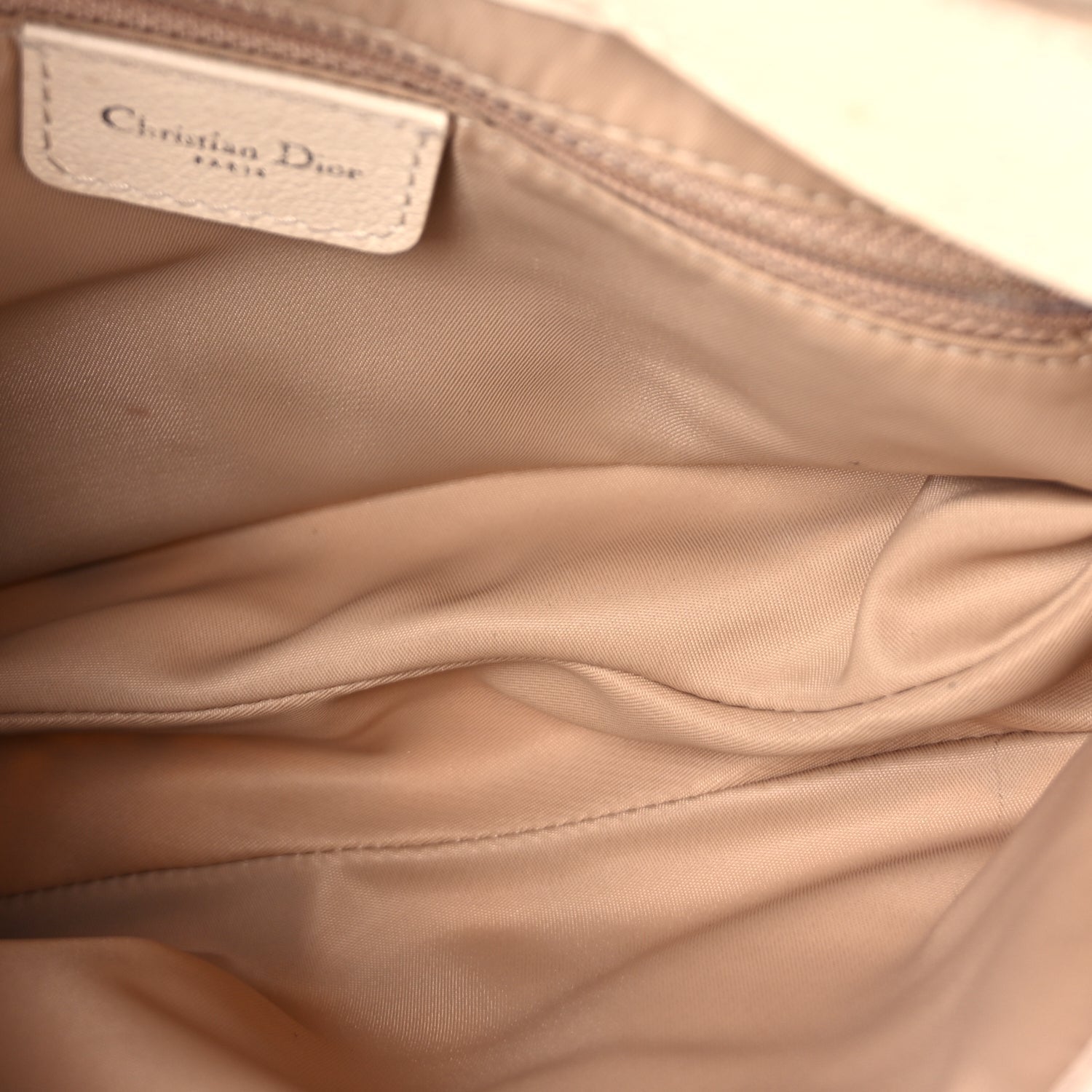 Christian Dior Monogram Vintage Flowers Saddle Bag  Beige 4 of 8