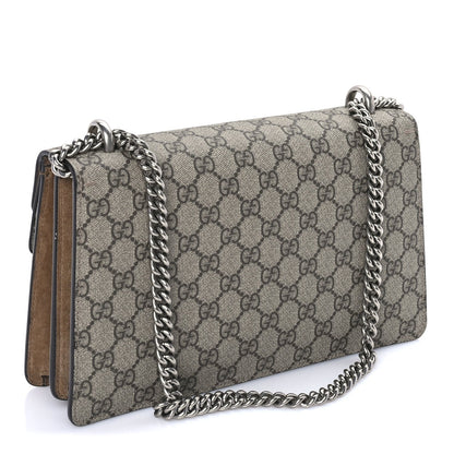Gucci GG Supreme Monogram Small Dionysus Shoulder Bag  Taupe 2 of 7