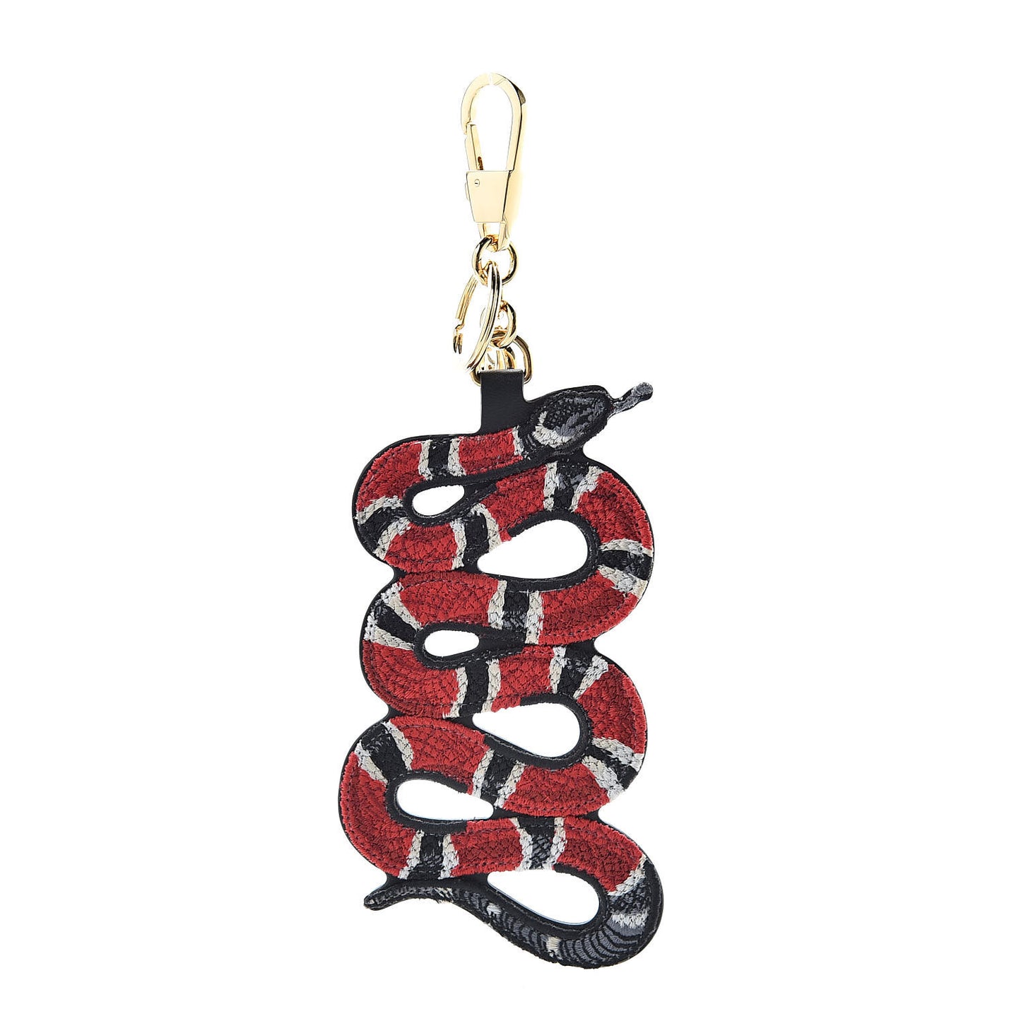 Monogram Kingsnake Key Charm