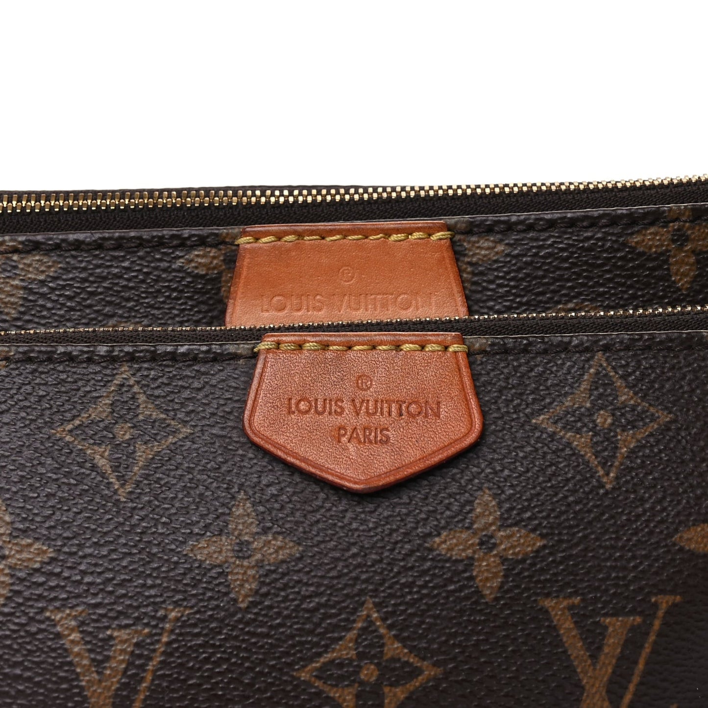 Monogram Multi Pochette Accessories Brown