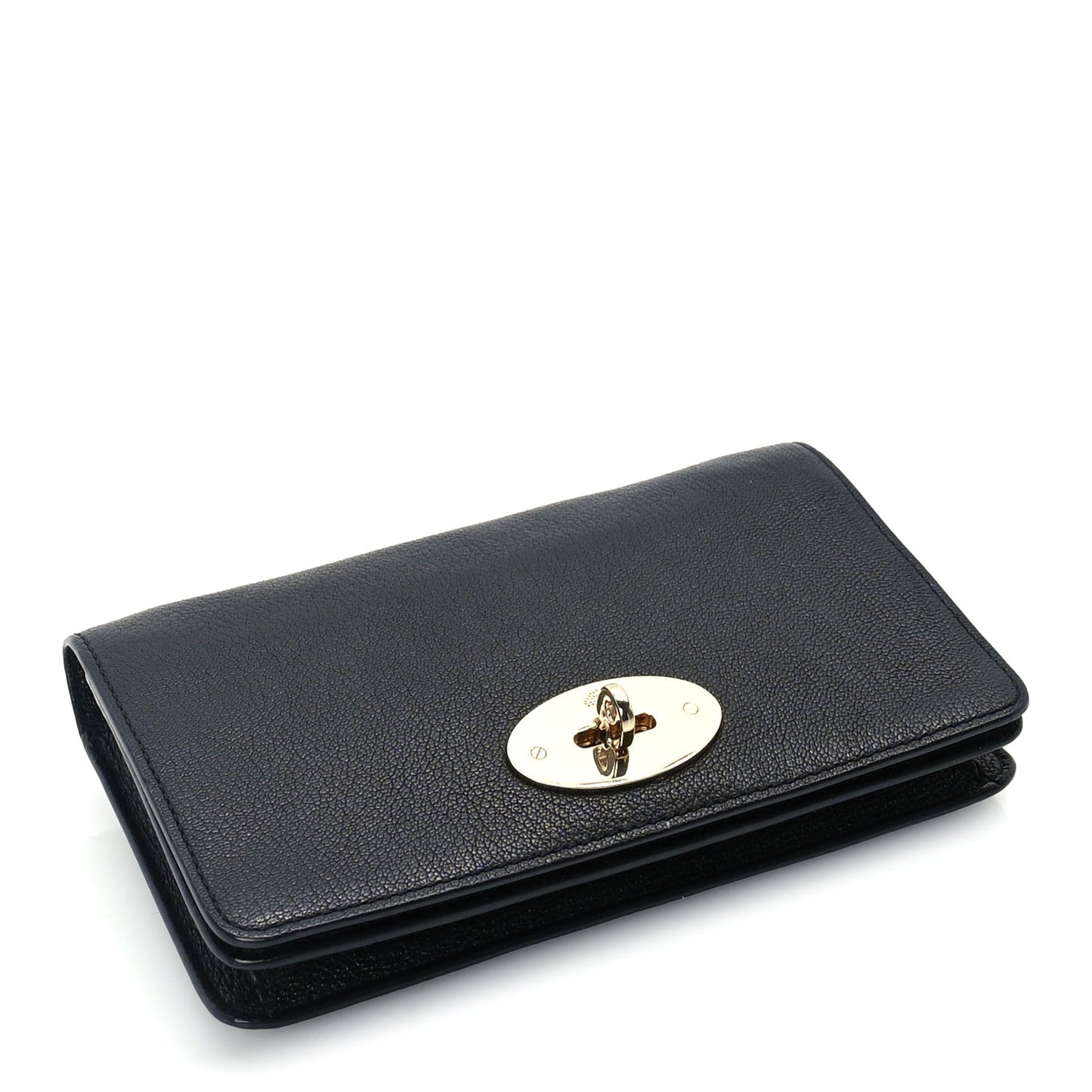 Grainy Print Bayswater Clutch Wallet  Black