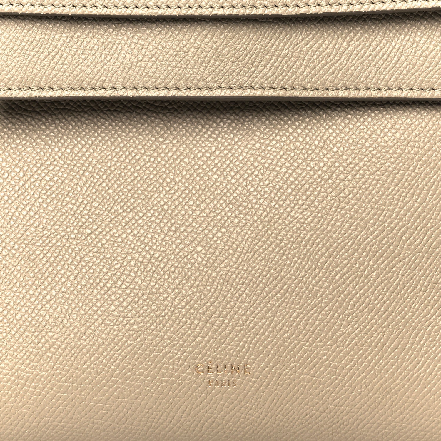 Celine Grained Calfskin Nano Belt Bag Light Taupe 9 of 12