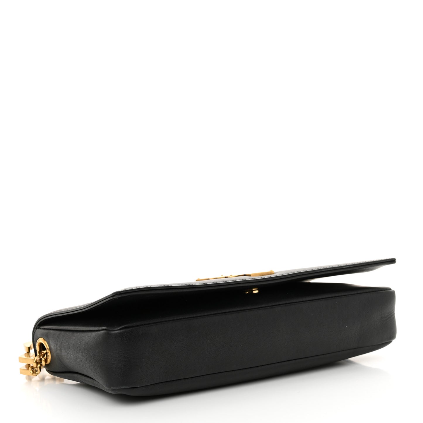 Lambskin Monogram Kate 99 Baguette Shoulder Bag Black