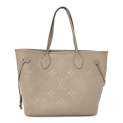 Louis Vuitton Empreinte Monogram Giant Neverfull MM Tourterelle 1 of 8