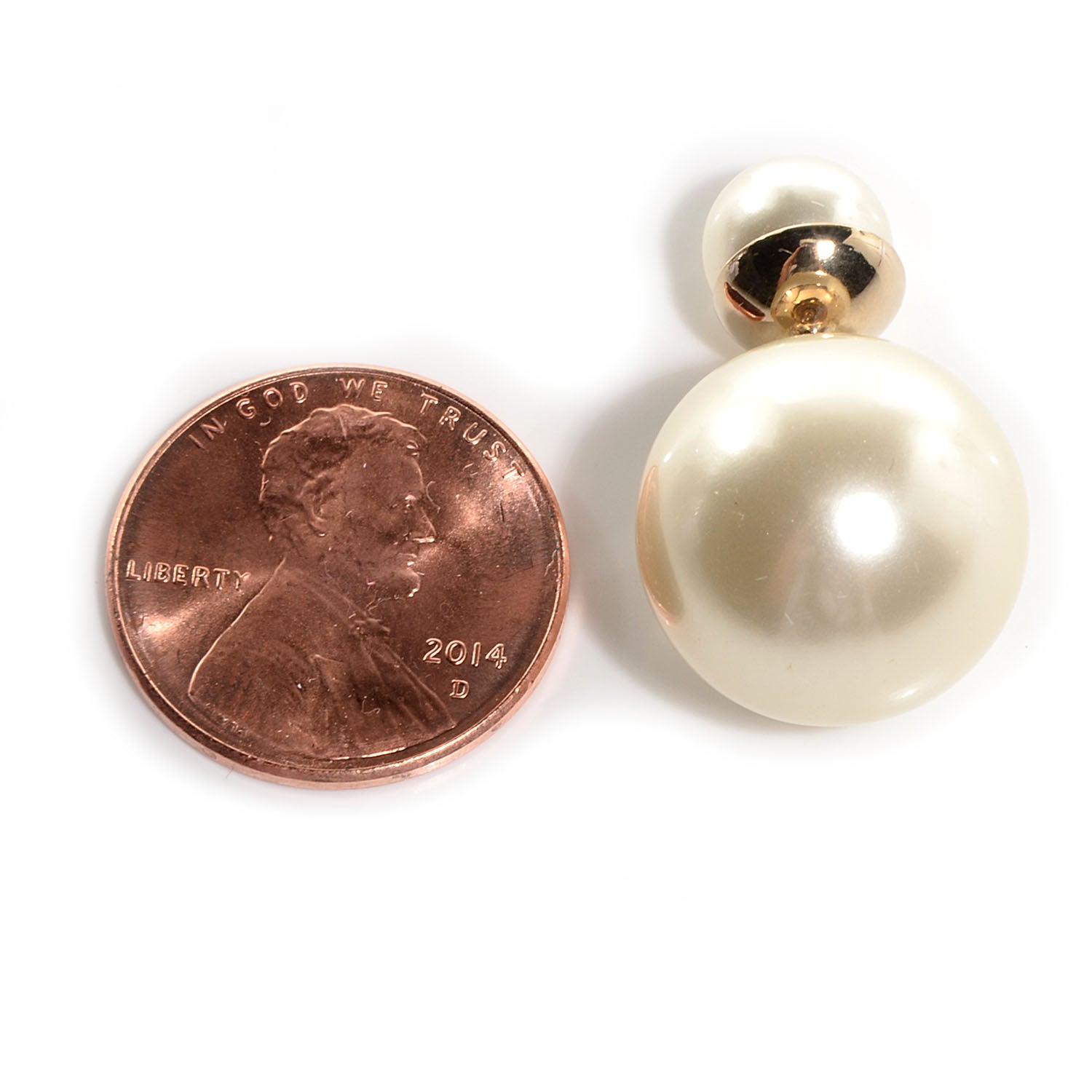 Christian Dior Mise En Dior Tribal Earrings Cream 2 of 6