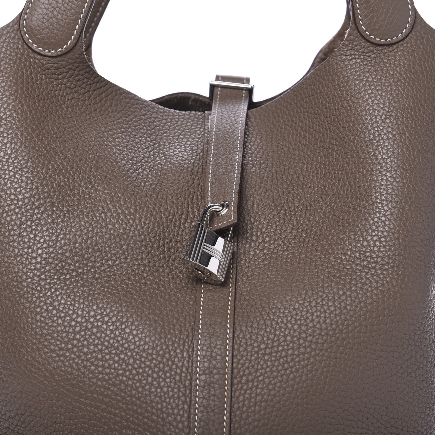 Taurillon Clemence Picotin Lock 22 MM Etoupe