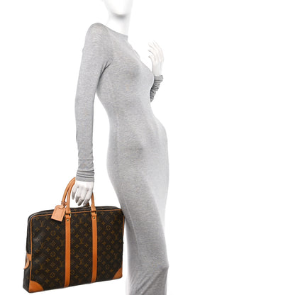 Louis Vuitton Monogram Porte-Documents Voyage Briefcase 2 of 12