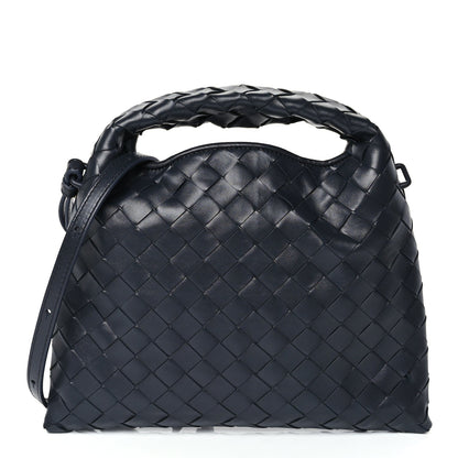 Bottega Veneta Calfskin Intrecciato Mini Hop Black 1 of 9