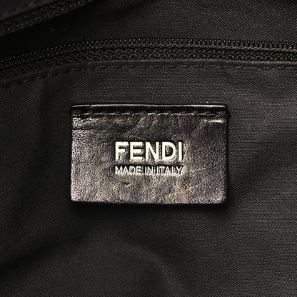 Fendi Crinkled Lambskin Mia Shoulder Flap Black 6 of 11