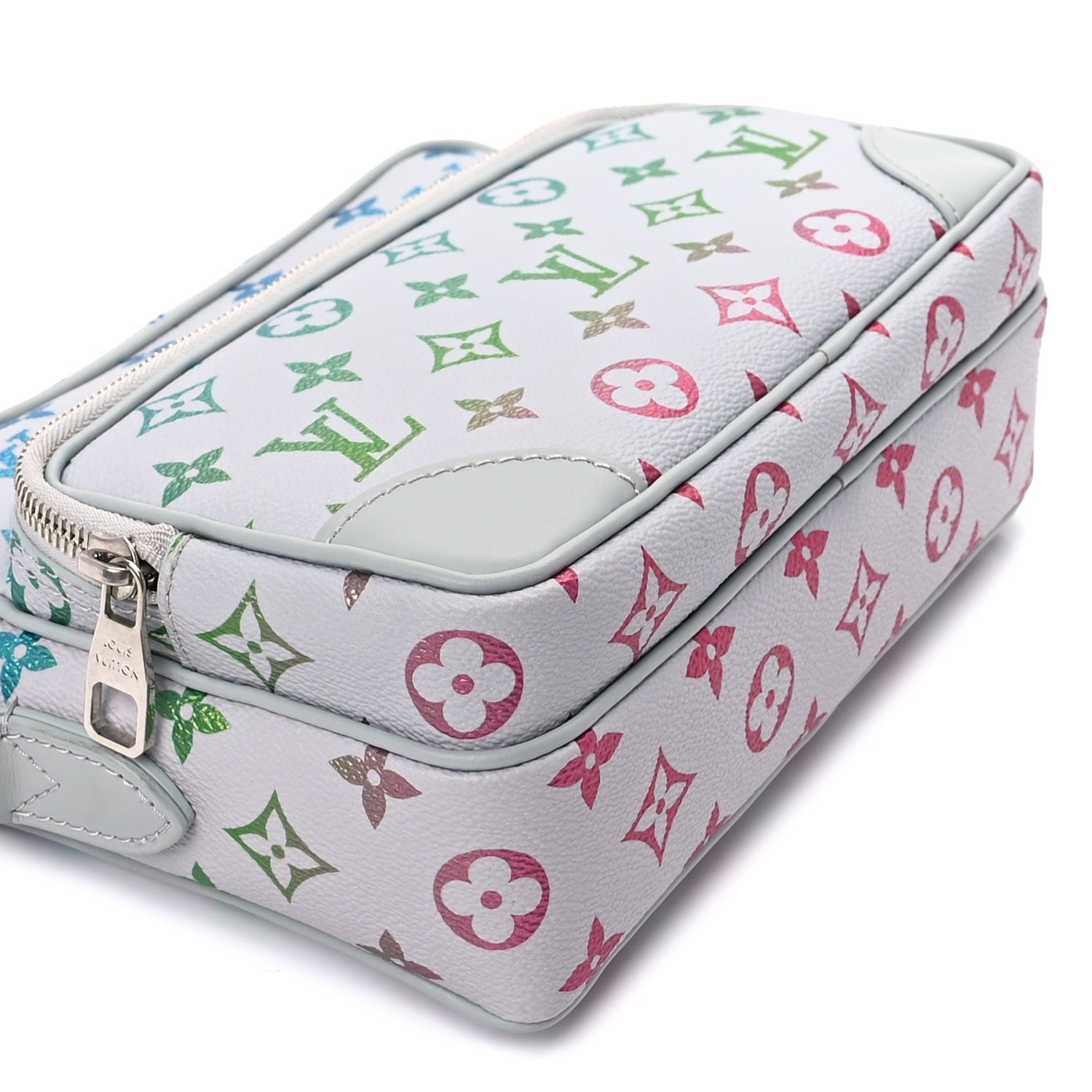 Louis Vuitton Monogram Iridescent Nil Gradient Grey 9 of 9